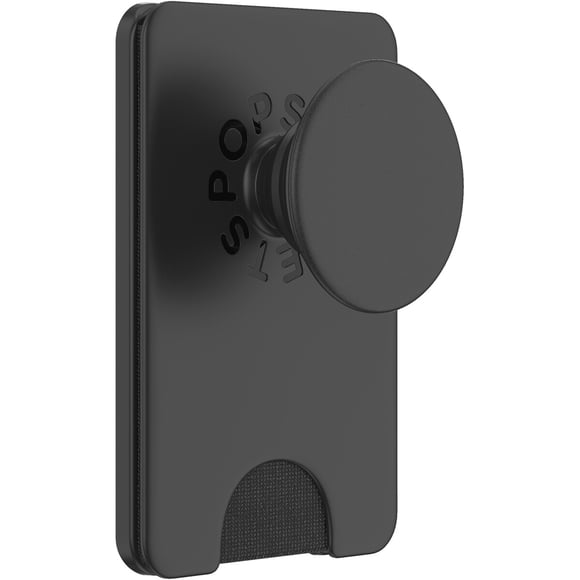 PopSockets Billetera MagSafe Grip Negro iPhone Android