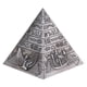thumbnail image 2 of Artesanías De Metal Modelo De Construcción Pirámides Egipcias Estantería Ornamento Gris, 2 of 3