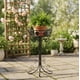 thumbnail image 1 of Pedestal Maceta Metalico Negro (metal Alta Calidad) 75x28x28 cm, 1 of 6