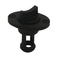 Magideal - Tapón De Drenaje De Nailon Con Junta Tórica, Para Orificio De 1 Pulgada, Accesorios De Plomería De Rosca De 19Mm, Instalación Conveniente, , Negro