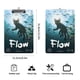 thumbnail image 2 of Flow: La Película Portapapeles de acrílico A4, tamaño carta estándar, carpeta con clip 31.8x 21.5CM para estudiantes, profesores y oficina, 2 of 6