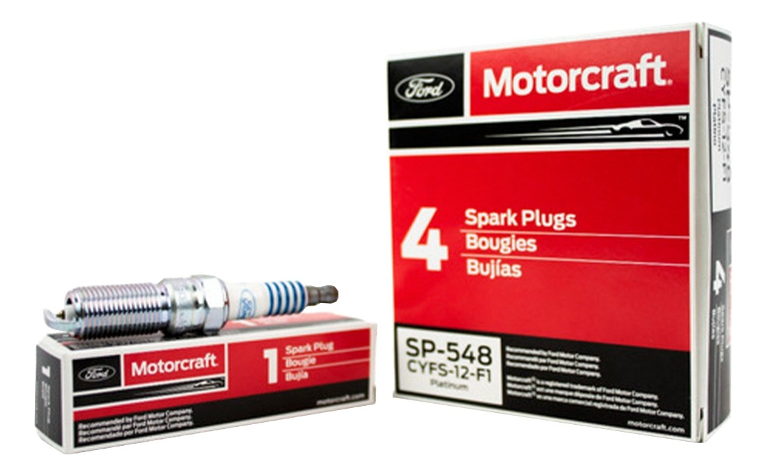 Motorcraft - Juego De Bujias Ford Mustang 5.0L Mt 2012-2024