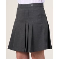 Polemic - Falda Escolar Gris T.38 A 48 -