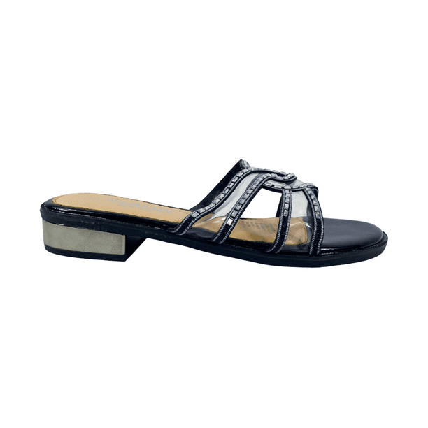 SANDALIAS DE FIESTA HUALUNAOTE NEGRO MUJER | R1911 - Talla 40