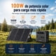thumbnail image 2 of Panel Solar Portátil OUKITEL 100W | Monocristalino e IP68, 2 of 10