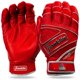 thumbnail image 1 of Guantes de bateo Franklin Sports Powerstrap, cromados, rojos, para adultos, 1 of 8