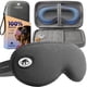thumbnail image 1 of Antifaz para dormir ComfyNap Moon de espuma viscoelástica, ajustable, blackout negro, 1 of 3