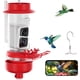 thumbnail image 1 of Comedero para colibríes SOLIOM con cámara 2K, 473 ml, rojo, 1 of 8