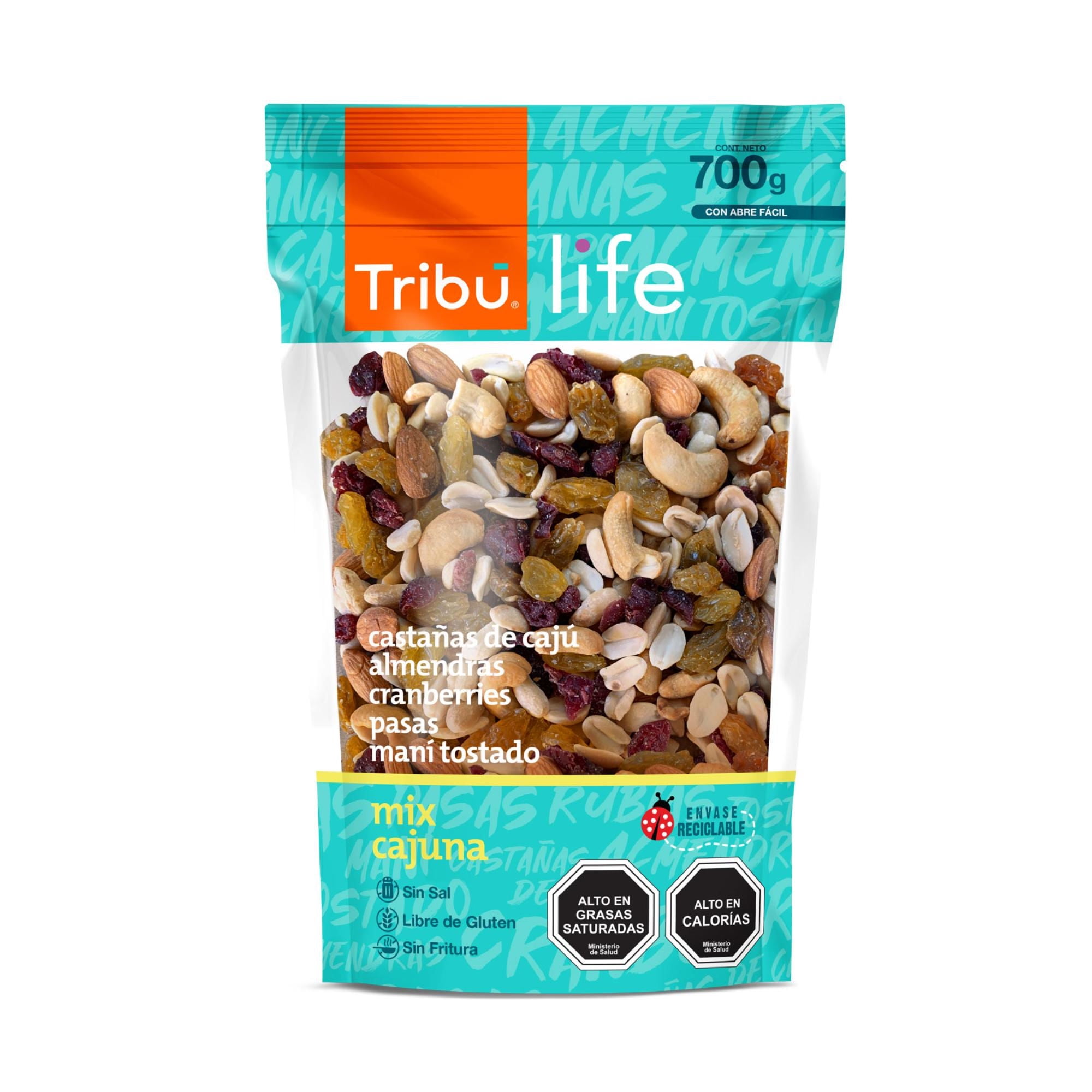 Frutos Secos Mix Cajuna 700 g Tribu