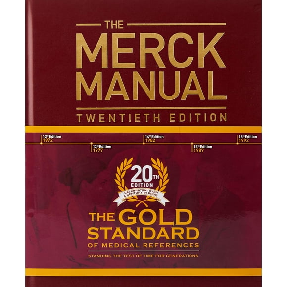 Libro Wiley-Blackwell The Merck Manual