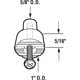 thumbnail image 2 of Tope para Sujetapuerta PRIME-LINE MP4557 de Goma Negro 2,5x2 cm, 2 of 4