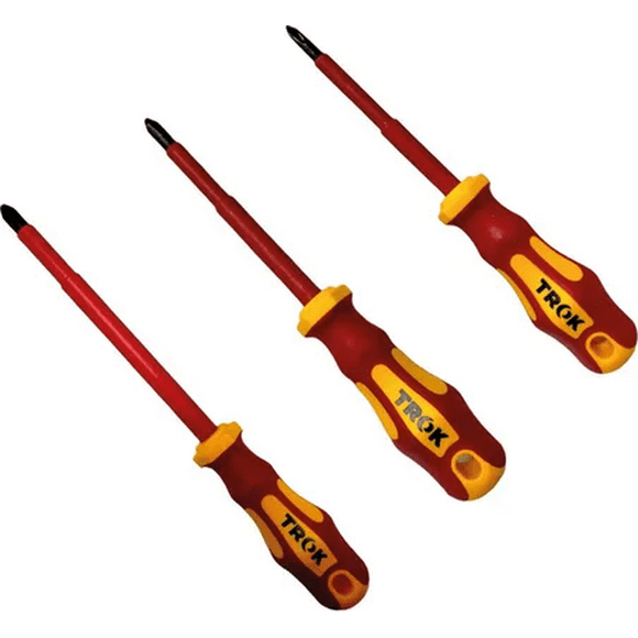 Set 6 Pcs Destornilladores Aislados 1000v Trok Variante