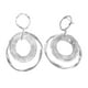 thumbnail image 4 of Pendientes Colgantes De Moda Para Mujer, Aretes Huecos, Regalos Elegantes Para Uso Diario, Plata, 4 of 5