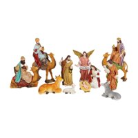 Bothyi - 11 Piezas De Belén Navideño, Regalo De La Sagrada Familia, Figura De La Natividad Para Interior