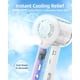 thumbnail image 2 of Ventilador de mano AIVIGOR Mist 3000 mAh recargable con LED, 2 of 8