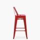 thumbnail image 4 of Taburete medio 66 Tolix Asiento metal c/resp Rojo, 4 of 6