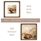 thumbnail image 3 of Marco de fotos Gdfmsc 15 × 15 cm para fotos 10 × 10 cm, madera de nogal, 3 of 8