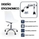 thumbnail image 4 of Silla de Oficina Ergonómica Shanghai Blanca Altura Ajustable, 4 of 11