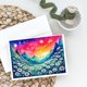 thumbnail image 2 of Paquete de 8 tarjetas de felicitación 5×7 con sobres de Caroline's Treasures, 2 of 3