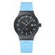 thumbnail image 1 of Reloj Glock Precision para hombre con carcasa de titanio negra y correa azul, 1 of 1