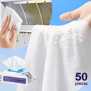 Paño De Limpieza Aileda Antigrasa Paño Blanco 50 U Para Cocina Limón