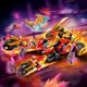 thumbnail image 2 of Set de construcción LEGO NINJAGO Kai's Golden Dragon Raider 71773, 2 of 6