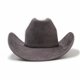 thumbnail image 2 of Sombrero Vaquero Cowboy Western Unisex Adulto - Festivales gris Talla Única, 2 of 4