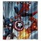 thumbnail image 1 of Cortina de ducha de X-Men: Los Cuatro Fantásticos, juego de cortina de baño con ganchos, tamaño 66 x 72 pulgadas, 1 of 3