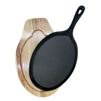 Oem - Bandeja Tabla Placa Para Carnes Con Base Bambu Y Asa M4