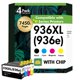 thumbnail image 1 of Cartuchos de tinta y tóner H-Party 936XL negro y colores, combo, 1 of 7