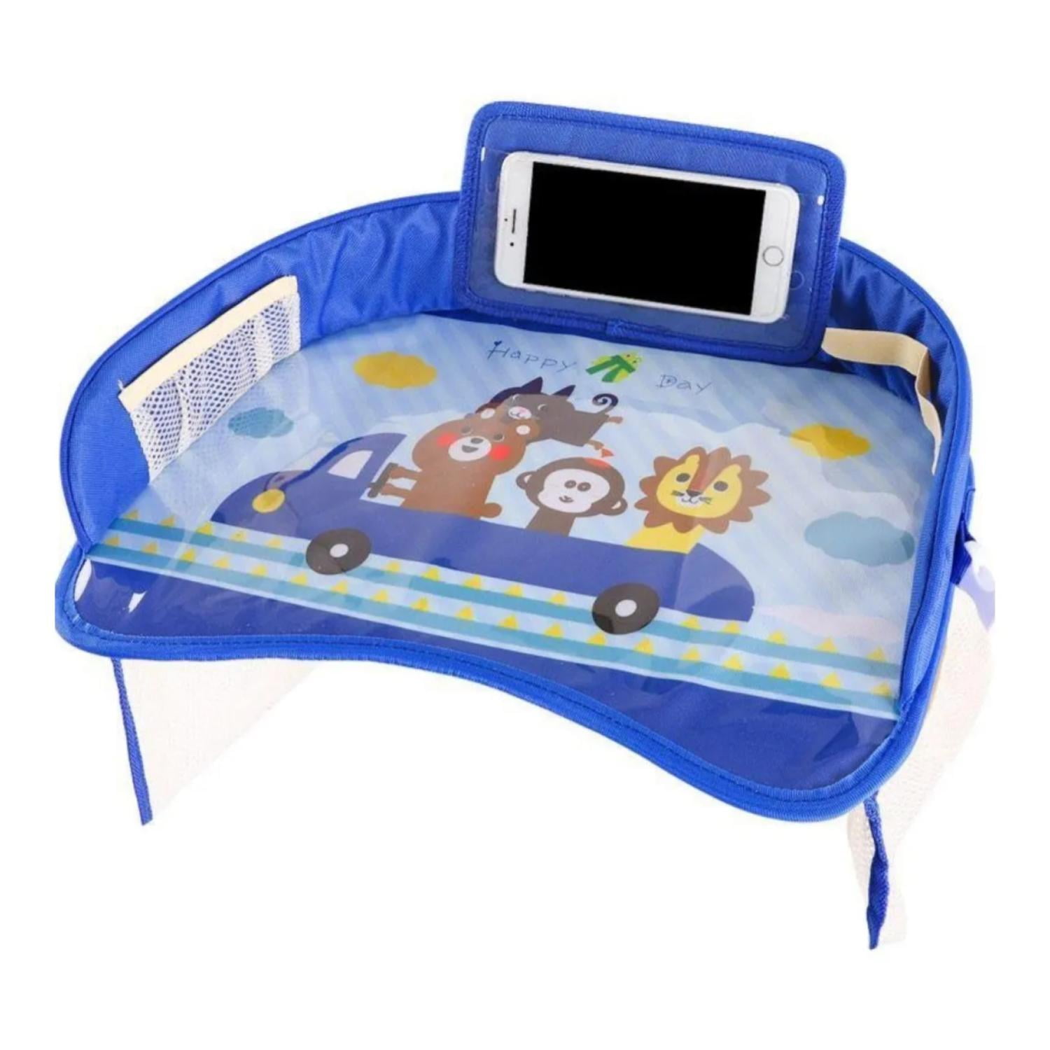 Genérico - Bandeja Portatil Para Silla De Auto Bebe Infantil Azul