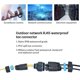 thumbnail image 5 of Acoplador RJ45 impermeable ZUZONG IP68 para Ethernet, 5 of 8