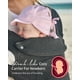 thumbnail image 2 of Portabebés GROWNSY Cozy Baby Wraps para recién nacidos y niños pequeños, color gris, 2 of 7