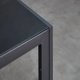 thumbnail image 4 of Mesa de Centro 110x60 cm Negra Estructura Metalica y Cubierta de Vidrio, 4 of 4