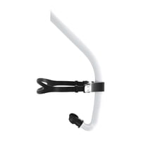Magideal - Snorkel Húmedo De Buceo Para Hombres Soporte De Respiración De Accesorios Para La Respiración Portátil Manguera De Respiración Portátil Snorkel Delant Blanco