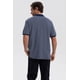 thumbnail image 3 of Polera Hombre Mini Rayas Azul Marino, 3 of 4