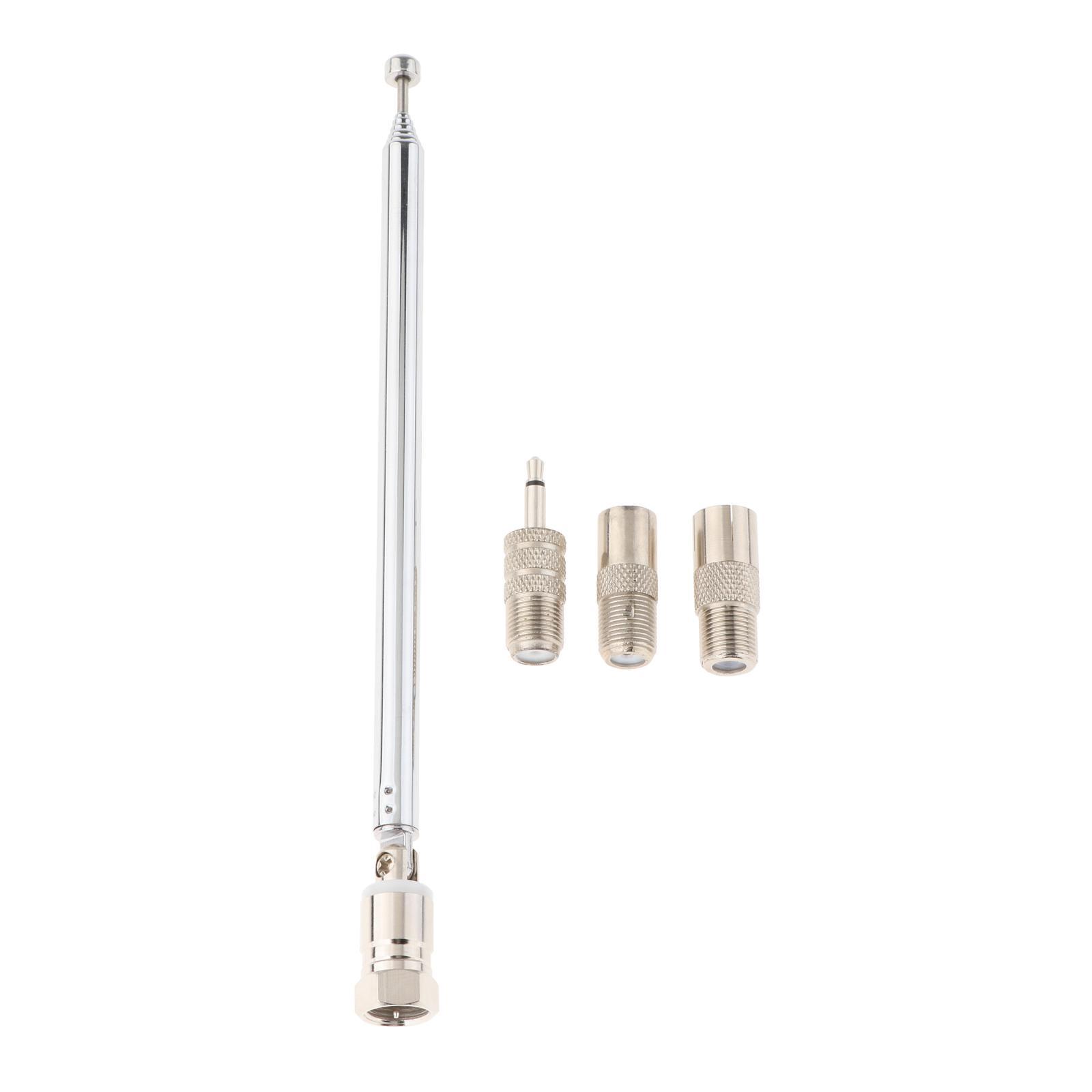 Ioensy - Antena De Varilla De Radio Con Reemplazo De Adaptador De 3,5 Mm Para Recepción Estéreo Am/Fm