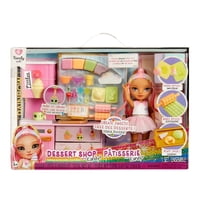 Muñeca Rainbow High Set Tiendita De Postres