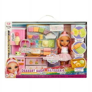 Muñeca Rainbow High Set Tiendita De Postres