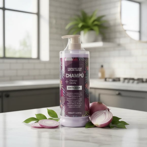 Shampoo Anticaida Y Crecimieno Extracto De Cebolla 1.000ml