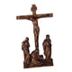 thumbnail image 3 of Crucifijo De Pie, Pequeño Crucifijo De Madera Maciza Con Soporte Para El Altar De La Capilla Del Hogar., 3 of 5