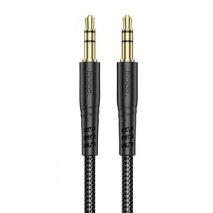 Cable Auxiliar Hoco Upa24 Smooth Jack 3.5Mm 1M Negro