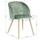 thumbnail image 3 of Pack 2 Sillas Comedor Lounge Terciopelo Verde, 3 of 6