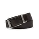 thumbnail image 3 of Cinturón Steve Madden vestido casual de cuero negro/marrón para hombre 36, 3 of 5