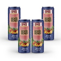 Spice Cocktails - Pack Cóctel Sex On The Beach Latas De 310 Cc, 4 Unidades