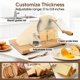 thumbnail image 4 of Cortador de pan vanerepok plegable extra grande con guía, 4 of 7