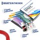 thumbnail image 4 of Kit de Arte Painting4Real DIY "Wildflower Twilight" 9 piezas, 4 of 9