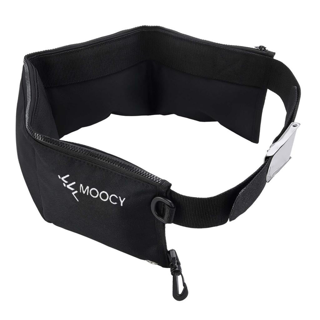 Magideal - Cinturón De Bolsa De Peso Para Correas De Esnórquel, Cinturón De Peso De Bolsillo Ajustable Para Buceo, Bolsillos Flexibles Con Drenaje Automático Con