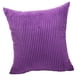 thumbnail image 2 of Funda De Almohada De Pana De Color Sólido Funda De Cojín De Sofá Cuadrado Morado, 2 of 5