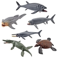 Magideal - 6 Modelos De Animales Marinos Prehistóricos, Estatuas En Miniatura, Modelos De Minifiguras, Juegos Para Niños, Figuras De Animales De Marina , Estilo B